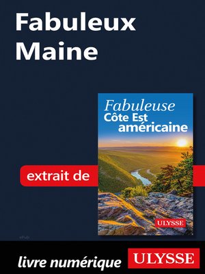 cover image of Fabuleux Maine